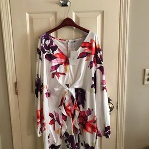 Plus Floral Romper 4X NWT